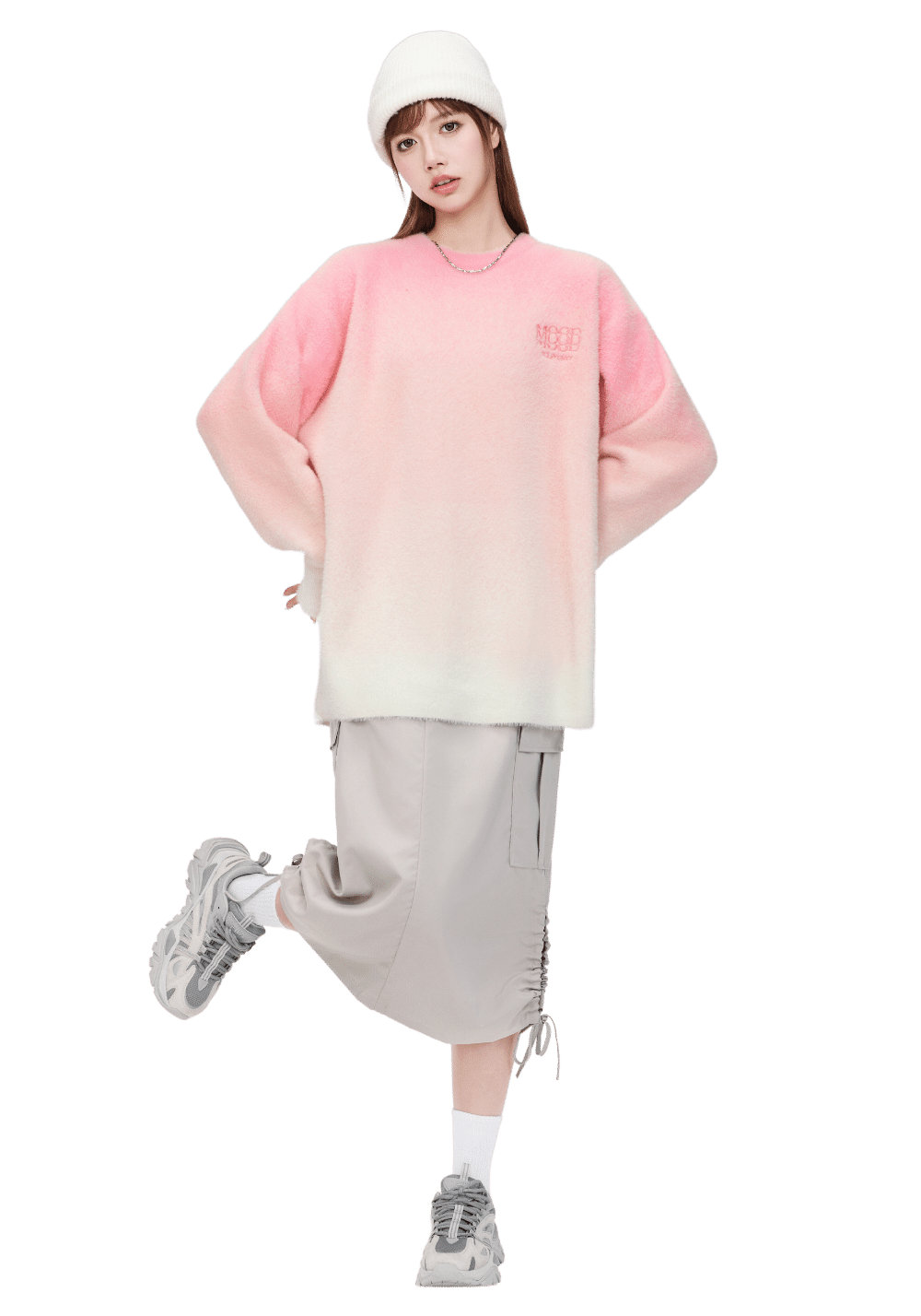 Gradient Knitted Sweater