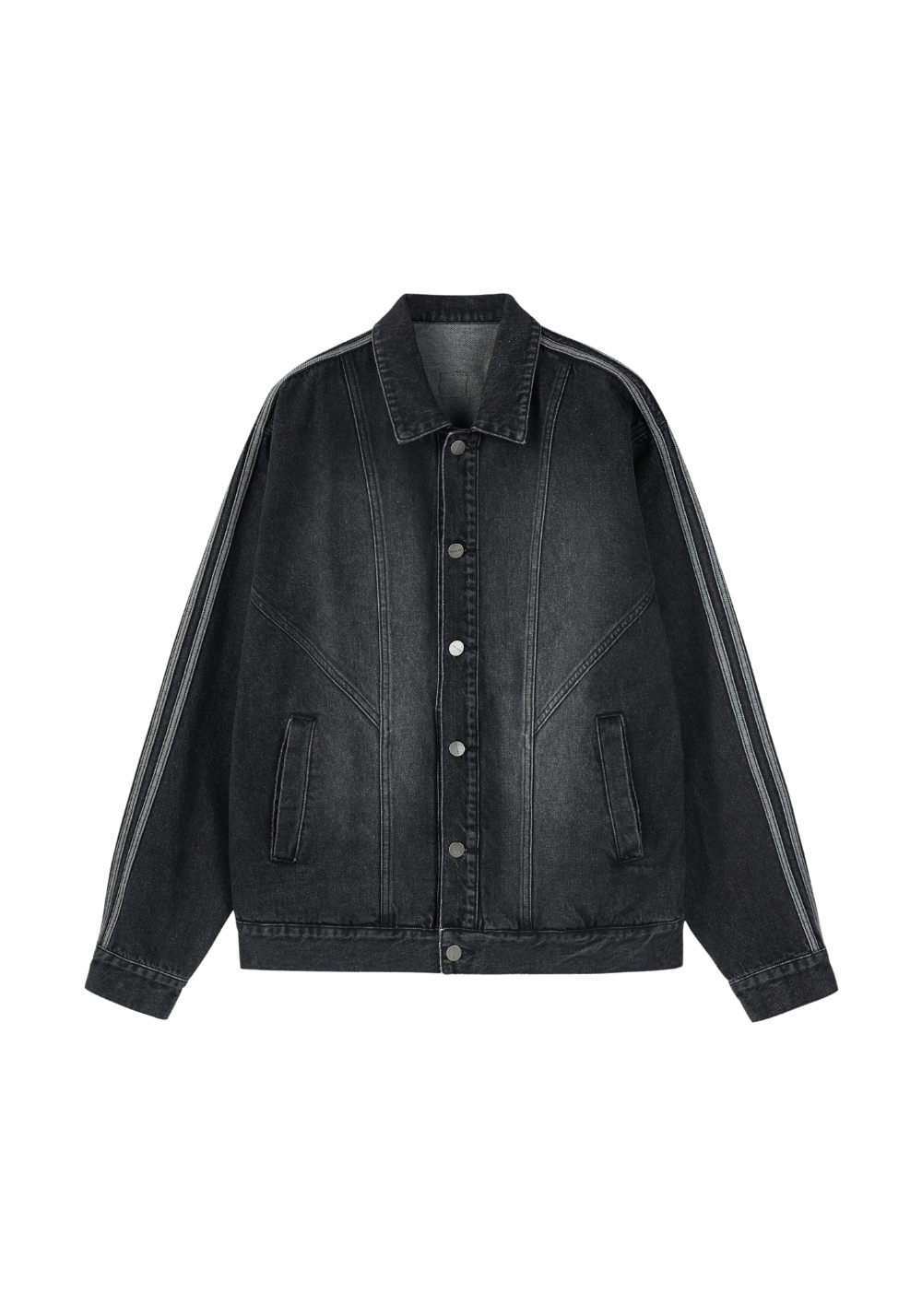 American Side Stripe Denim Jacket