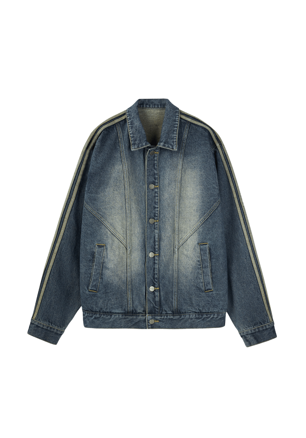 American Side Stripe Denim Jacket