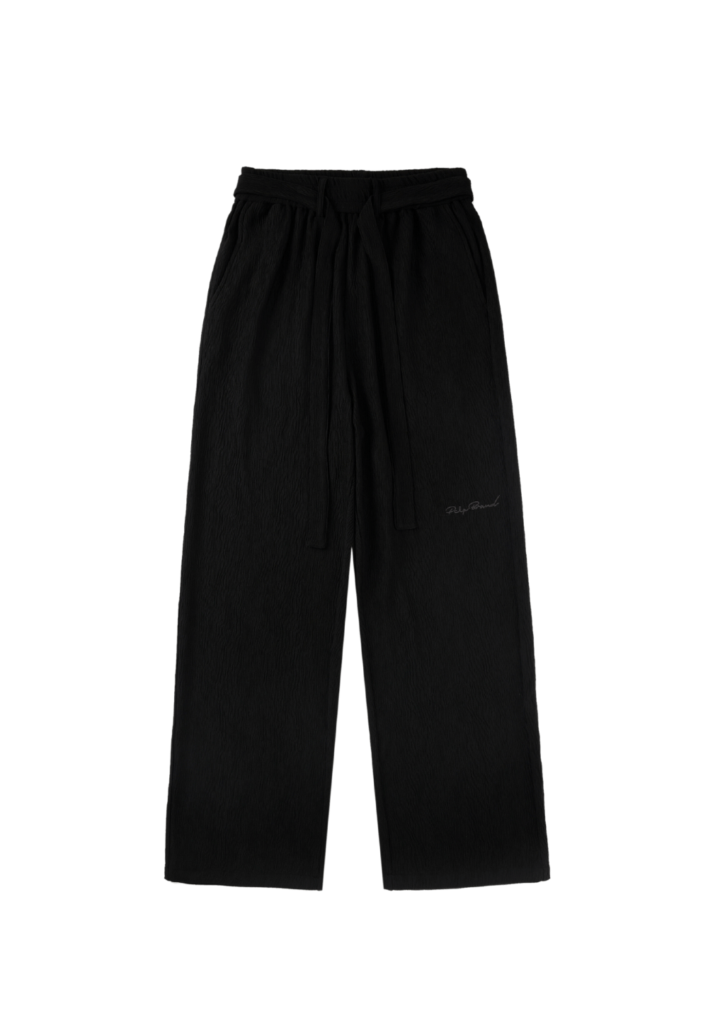 Embroidered Casual Straight Leg Pants